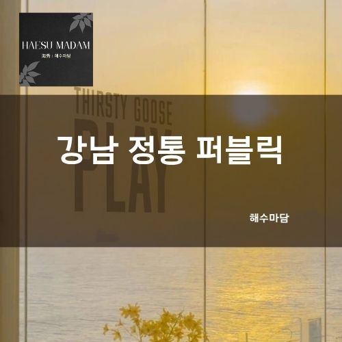 강남 퍼블릭 강남 퍼블릭 해수실장 | 예약·비교·시스템·가격·차이 정보